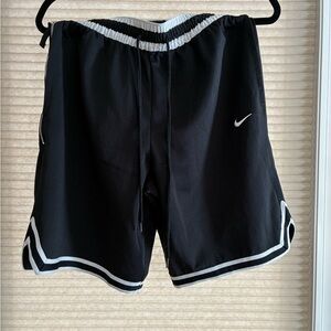Nike Black and White Sports Shorts